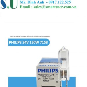 Bóng đèn kính hiển vi halogen 24V 150W Philips 7158