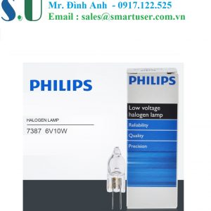 Bóng đèn kính hiển vi halogen 6V 10W Philips 7387