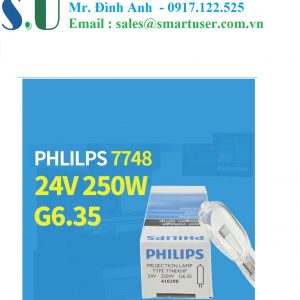 Bóng đèn kính hiển vi halogen 24V 250W Philips 7748