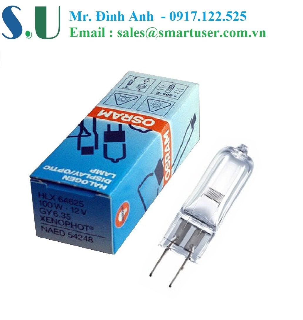 Bóng đèn halogen Osram HLX 12V 100W 64625