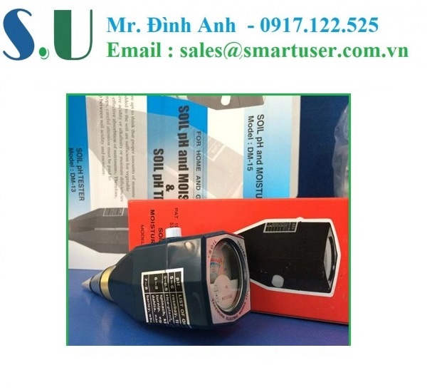 MÁY ĐO PH VÀ ĐỘ ẨM ĐẤT TAKEMURA DM-15