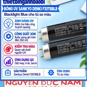 Bóng đèn UV so màu Sankyo Denki F30T8BLB